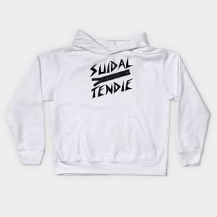 Suidal Tendie Meme Kids Hoodie